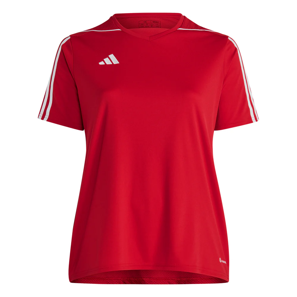 Tiro23 League V Neck Short Sleeve Soccer Jersey (Plus)
