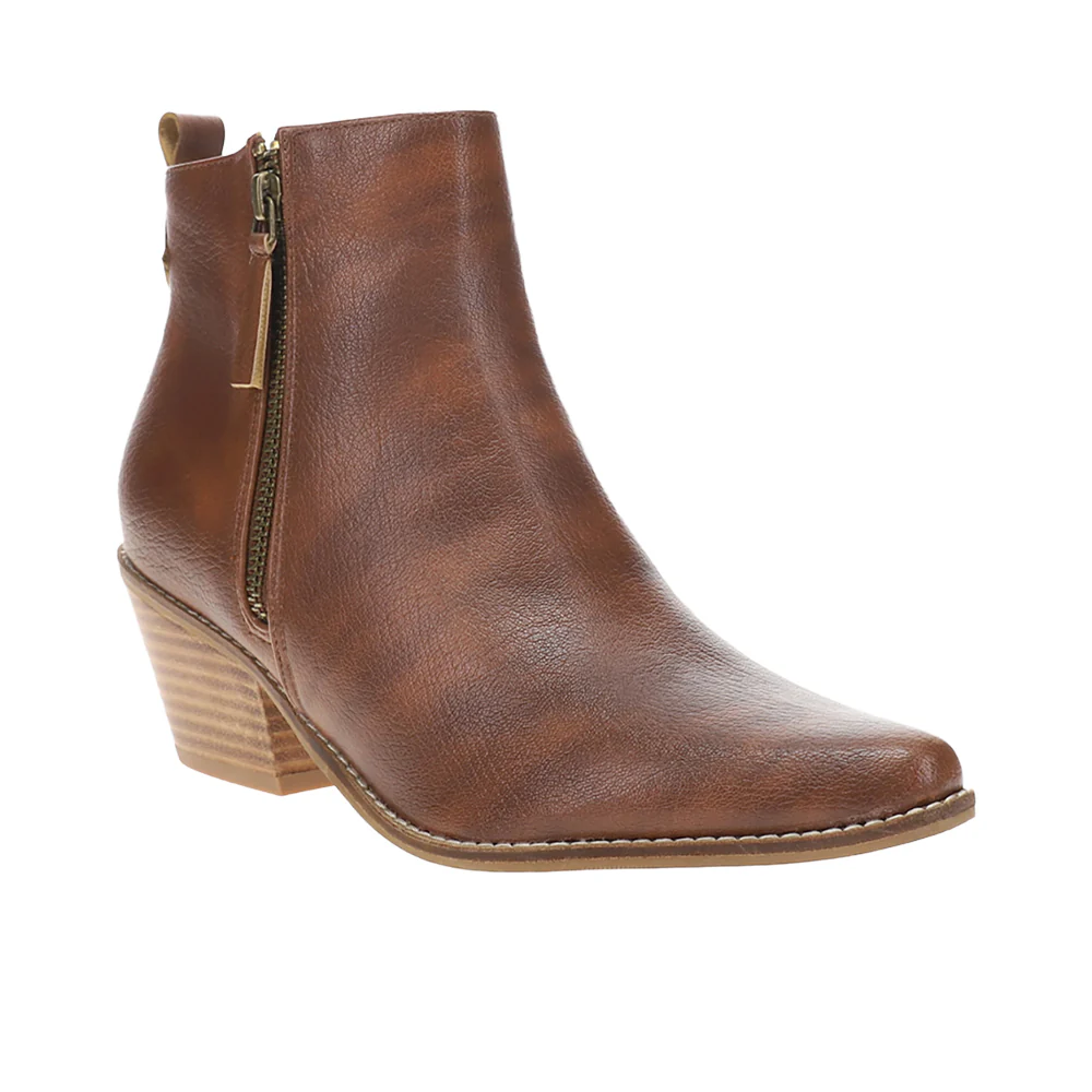 Toil N Trouble Pointed Toe Zippered Boots - Image 2