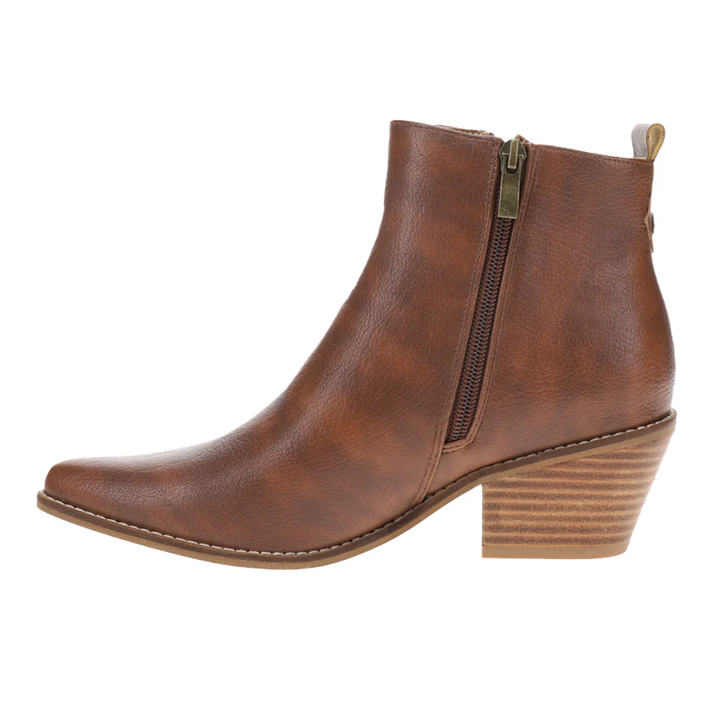 Toil N Trouble Pointed Toe Zippered Boots - Image 3