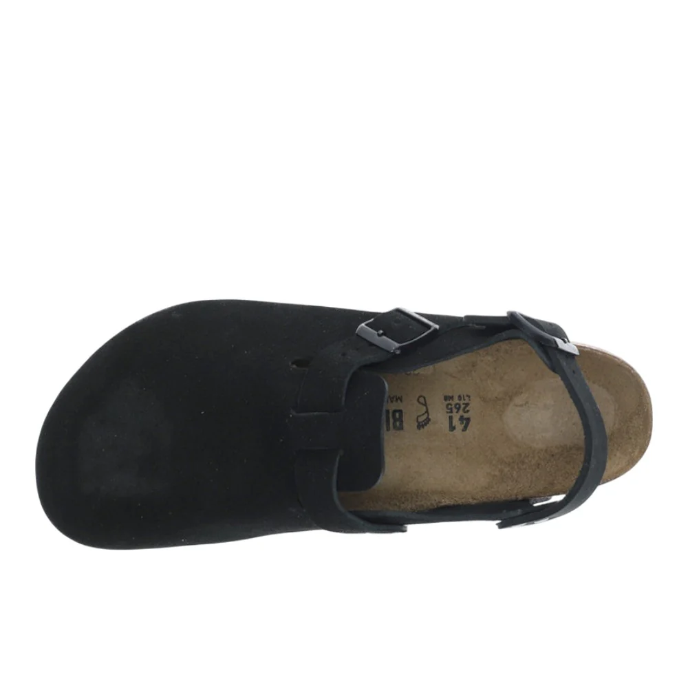 Tokio Suede Leather Clogs - Image 4