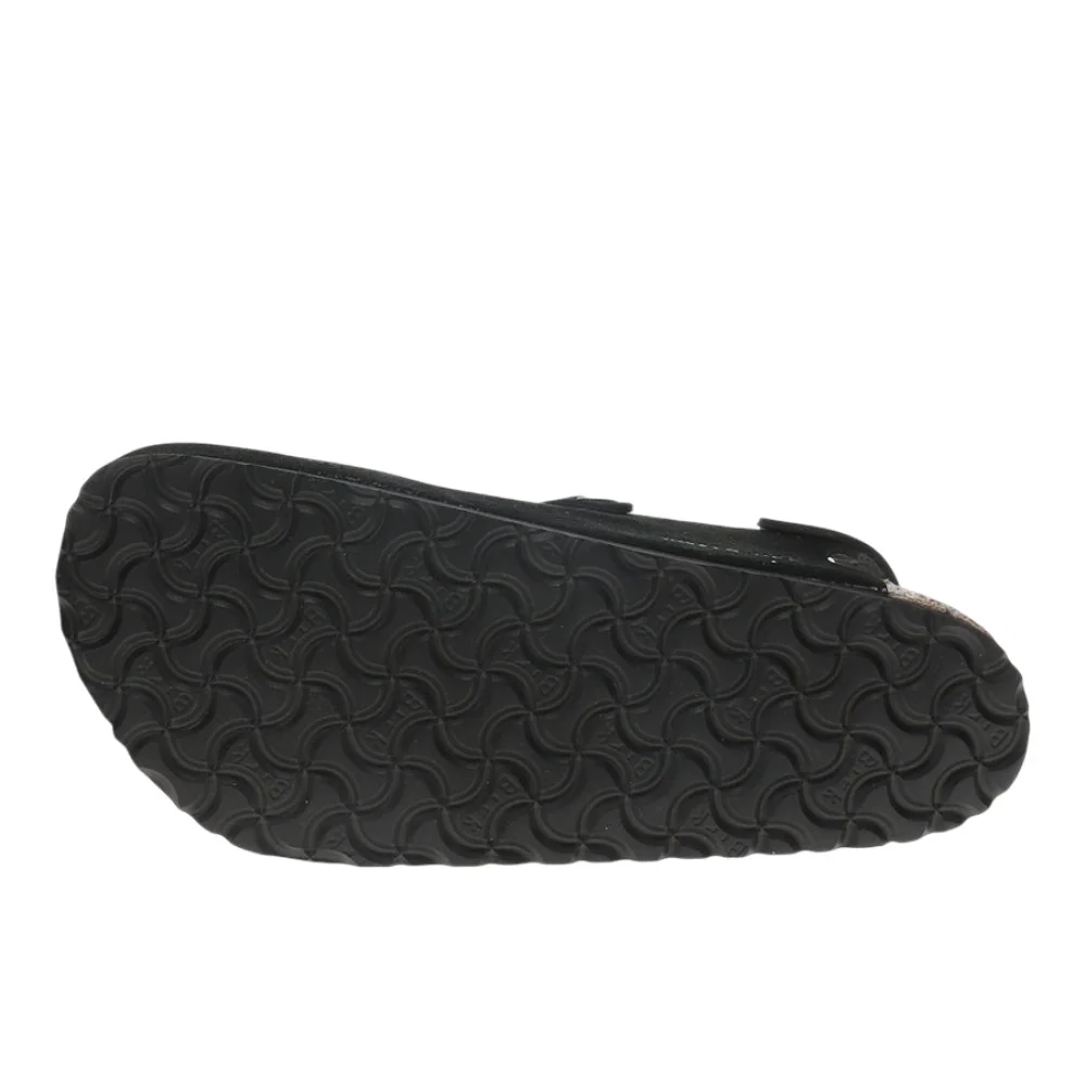 Tokio Suede Leather Clogs - Image 5