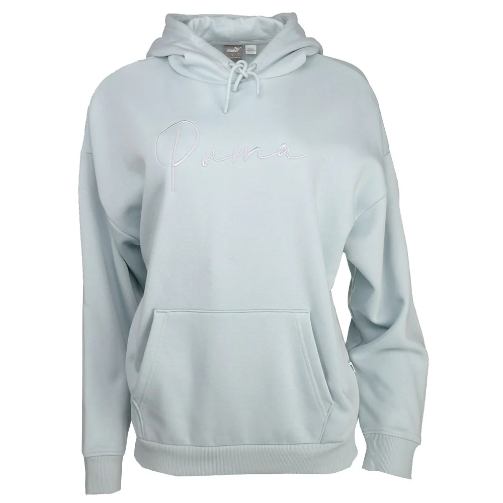 Tonal Script Pullover Hoodie