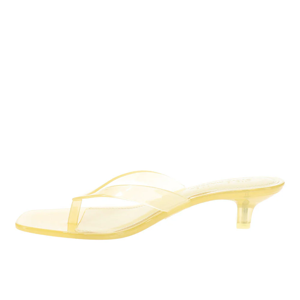 Tracie Jelly Kitten Heel Sandals - Image 3