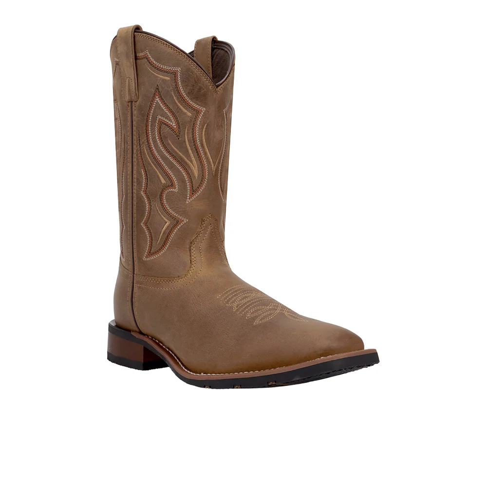 Trailblazer Square Toe Pull On Cowboy Boots - Image 2