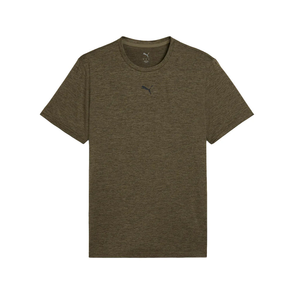 Train All Day Essentials Heather Cat Crew Neck Short Sleeve T-Shirt