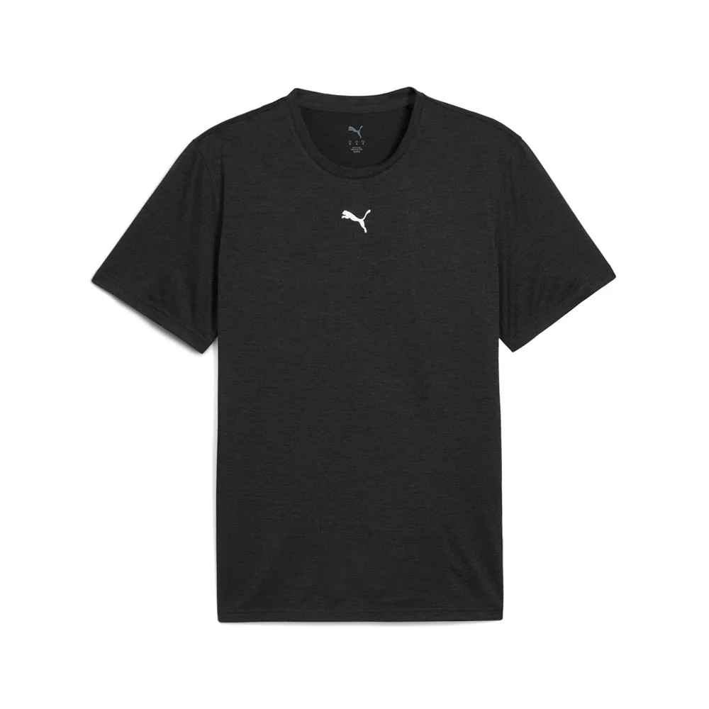 Train All Day Essentials Heather Cat Crew Neck Short Sleeve T-Shirt