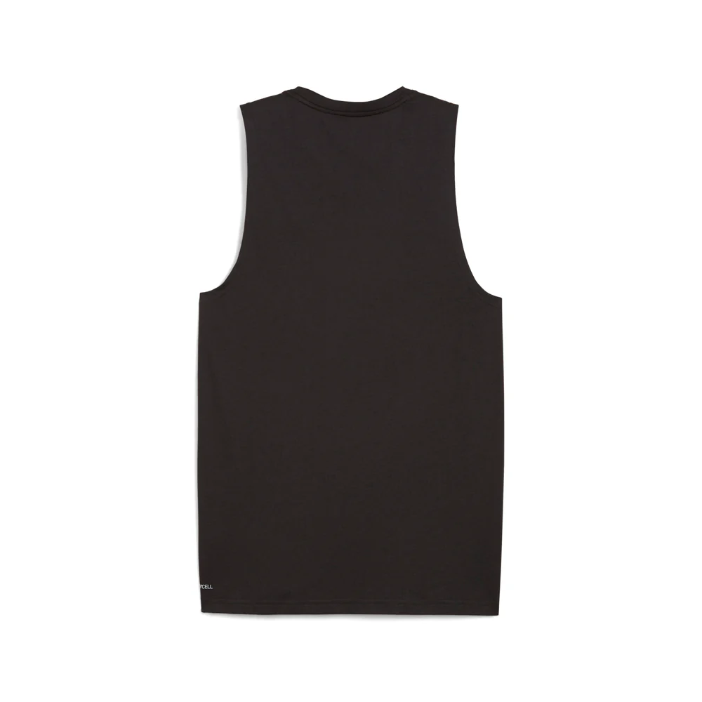 Train All Day Tech Triblend Crew Neck Sleeveless Athletic Tank Top - Image 2