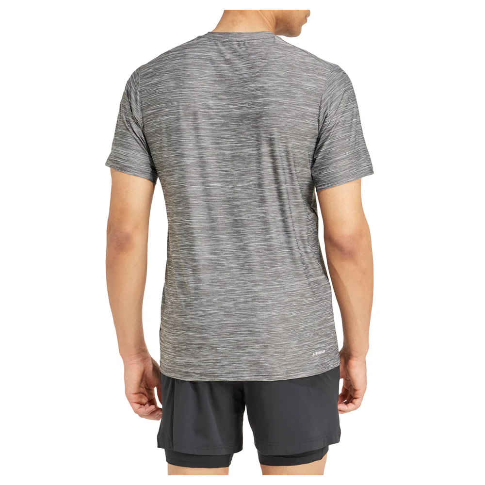 Train Essentials Crew Neck Short Sleeve Athletic T-Shirt - Image 2