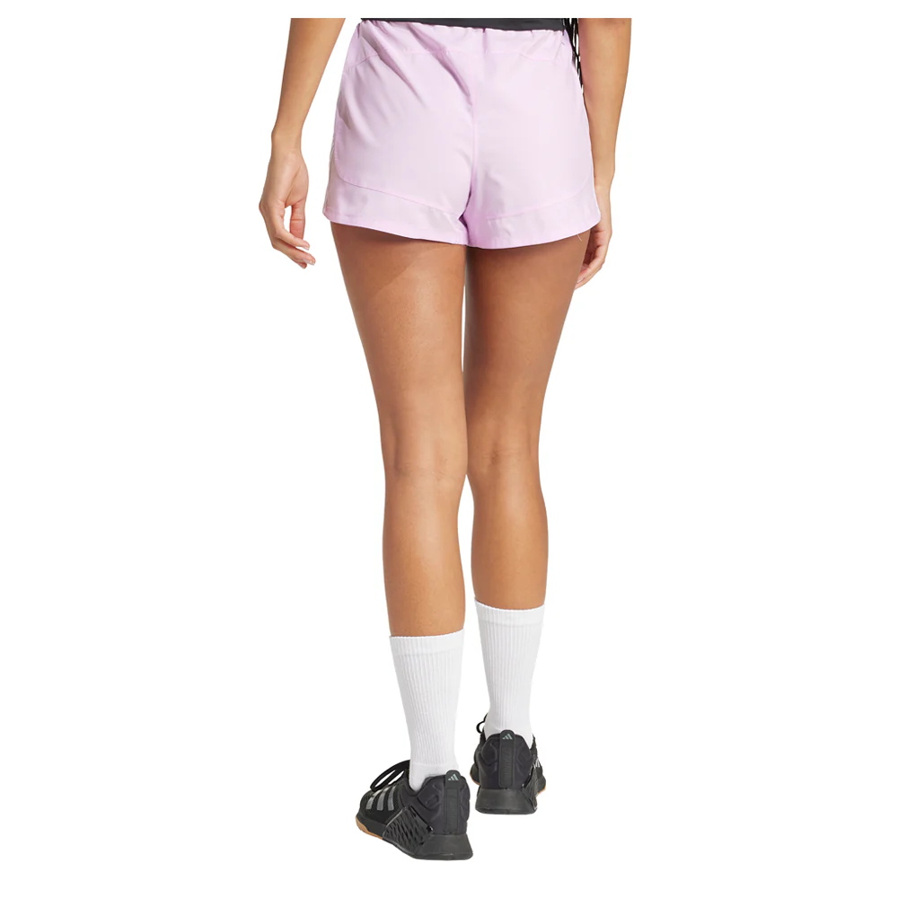 Pacer Training 3-Stripes Woven High-Rise Shorts - Image 3