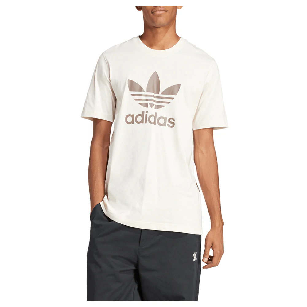 Trefoil Crew Neck Short Sleeve T-Shirt - Image 2