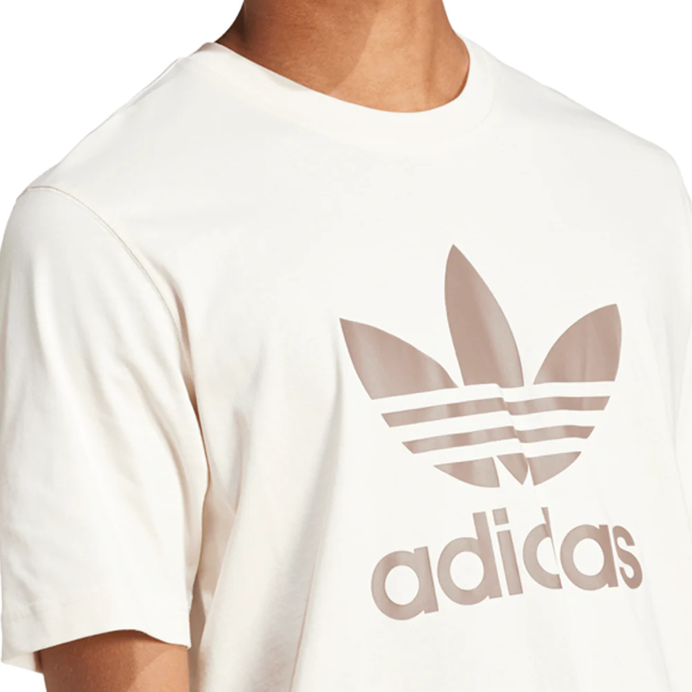 Trefoil Crew Neck Short Sleeve T-Shirt - Image 4