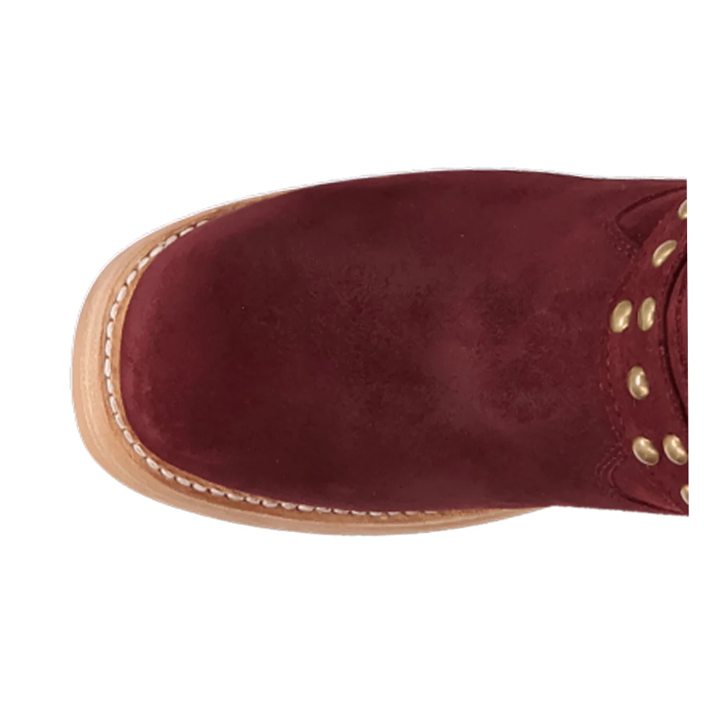 Troubadour Studded Round Toe Pull On Boots - Image 4