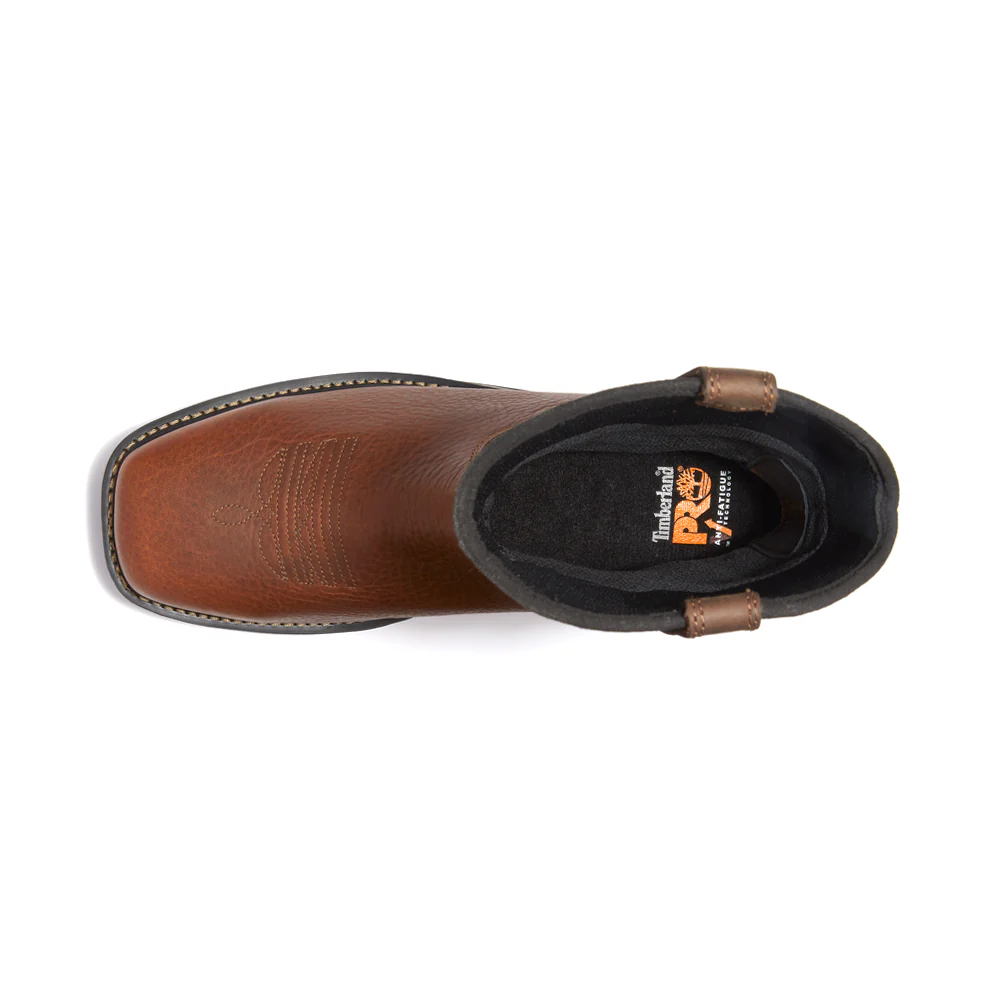 True Grit Live Free 12 Inch Waterproof Soft Toe Work Boots - Image 4