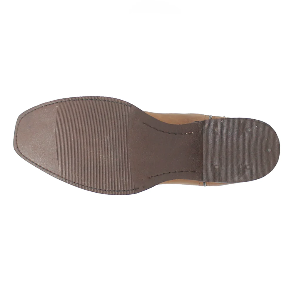 True Grit Embroidered Square Toe Pull On Boots - Image 5