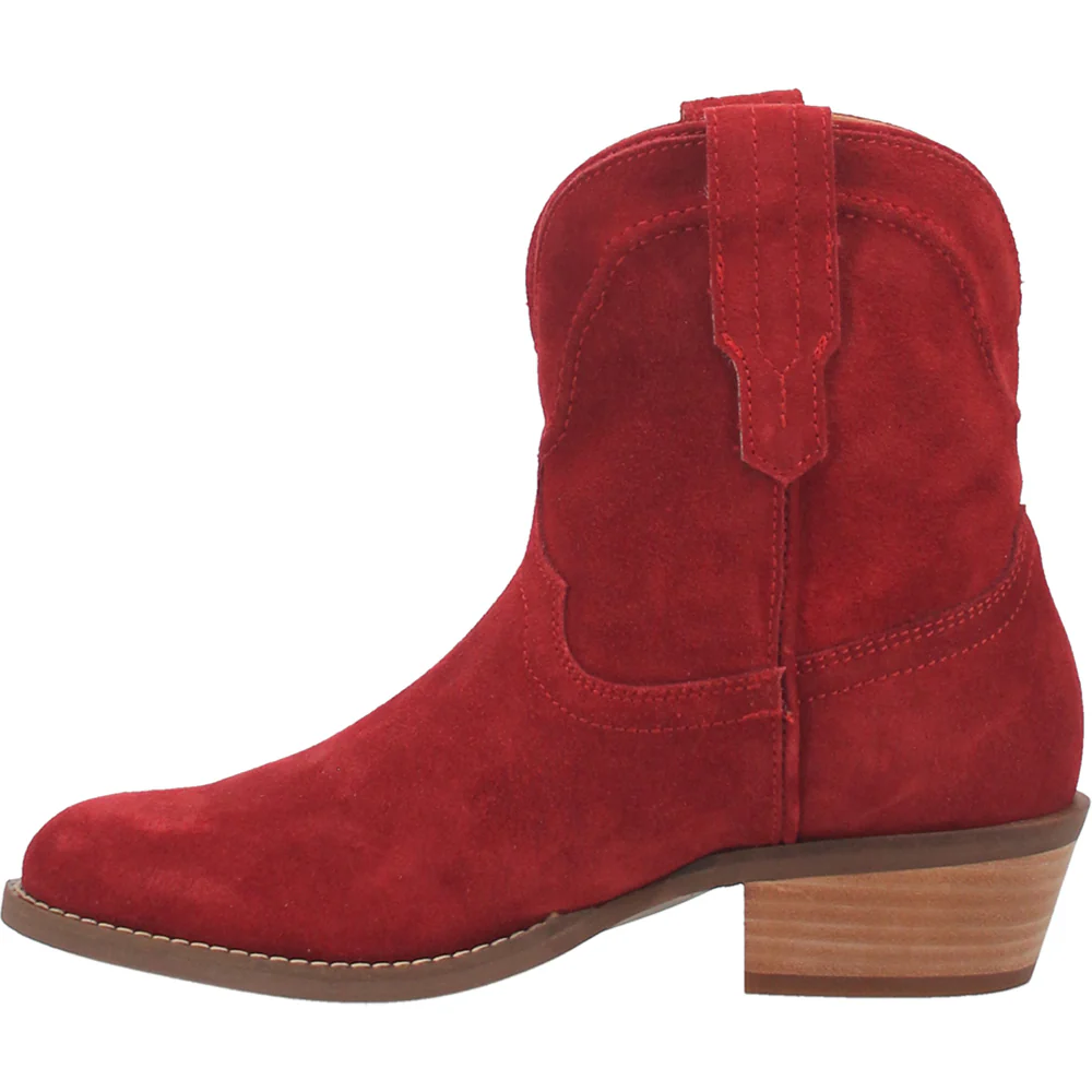 Tumbleweed Roper Round Toe Pull On Cowboy Booties - Image 3