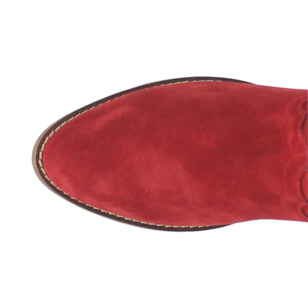 Tumbleweed Roper Round Toe Pull On Cowboy Booties - Image 4