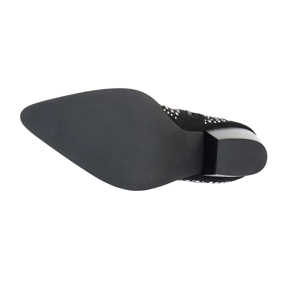 Twain Pointed Toe Zippered Cowboy Boots - Image 5