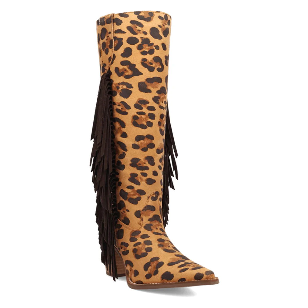 Twister Fringe Snip Toe Pull On Boots - Image 2