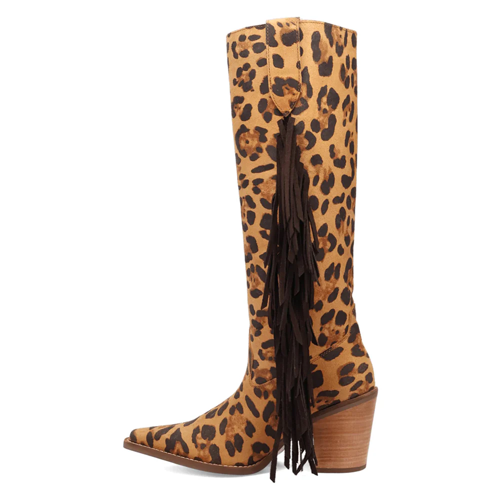 Twister Fringe Snip Toe Pull On Boots - Image 3