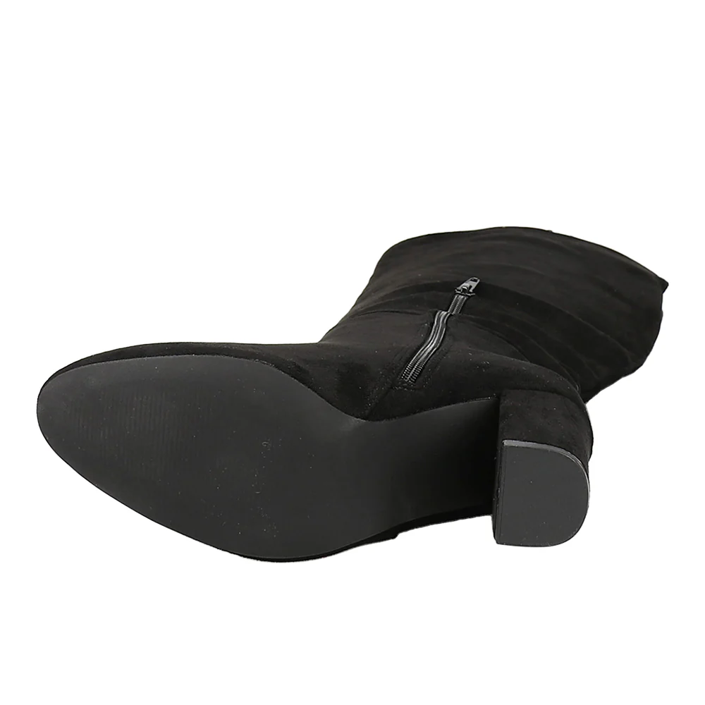 Two Faced Pointed Toe Pull On Boots - Image 5