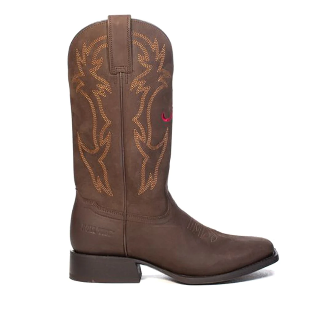 University of Alabama Embroidered Square Toe Cowboy Boots