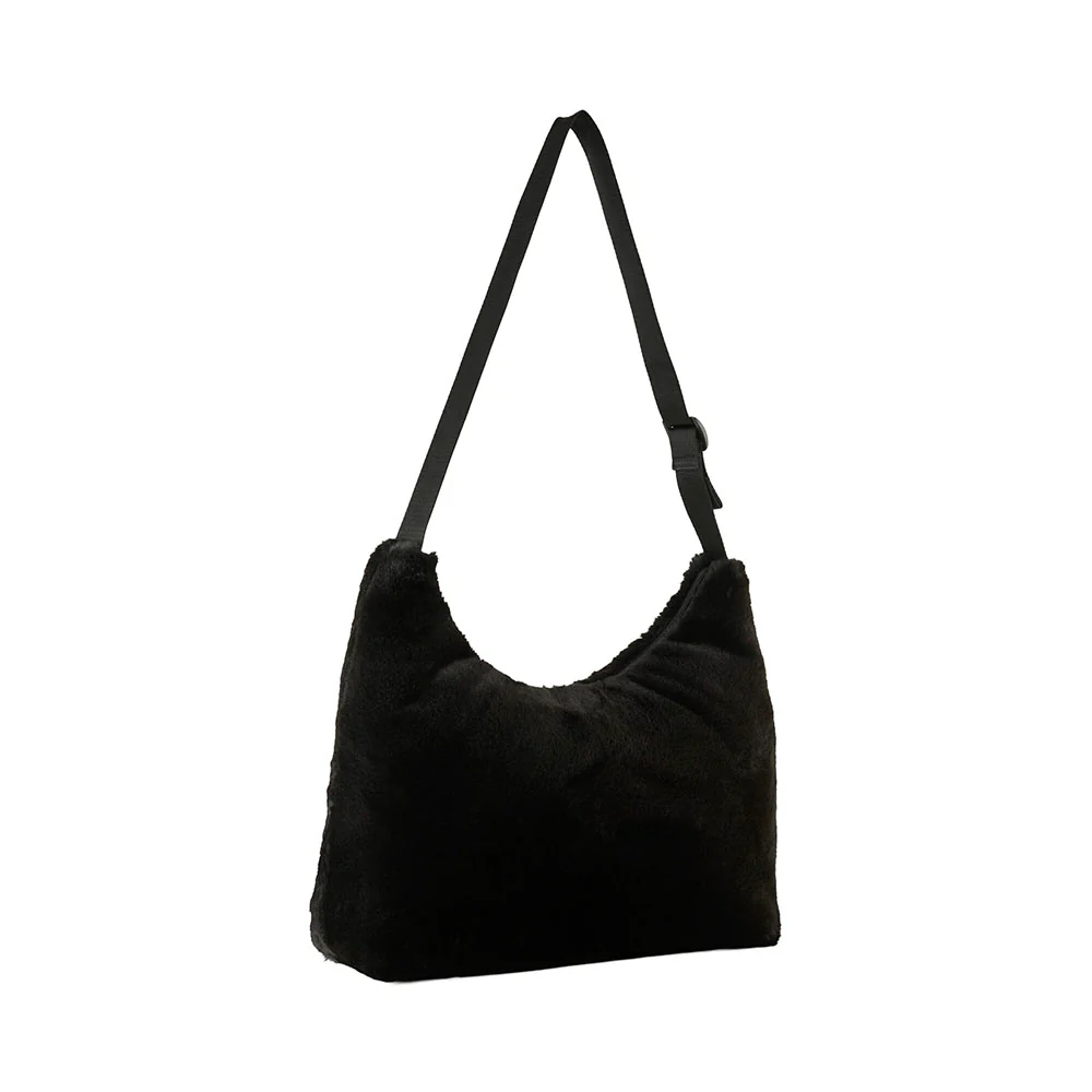Up Faux Fur Slouchy Hobo Bag - Image 2