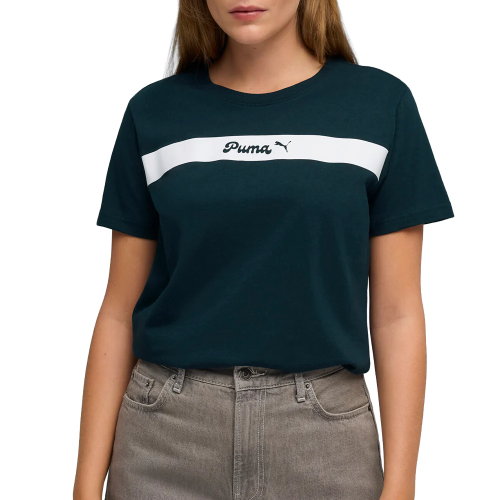 Upfront Line Logo Crew Neck Short Sleeve T-Shirt - Image 3