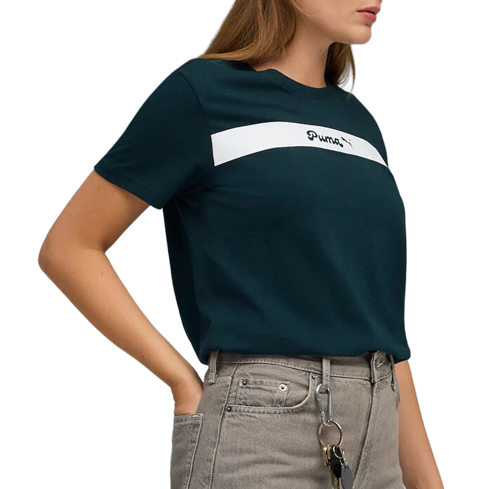 Upfront Line Logo Crew Neck Short Sleeve T-Shirt - Image 5