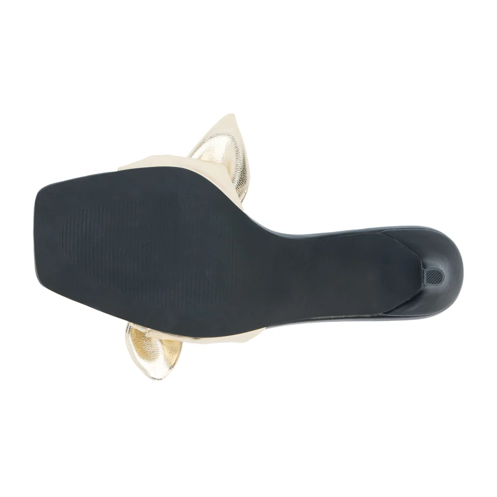 Uptown Bow Sandals - Image 5