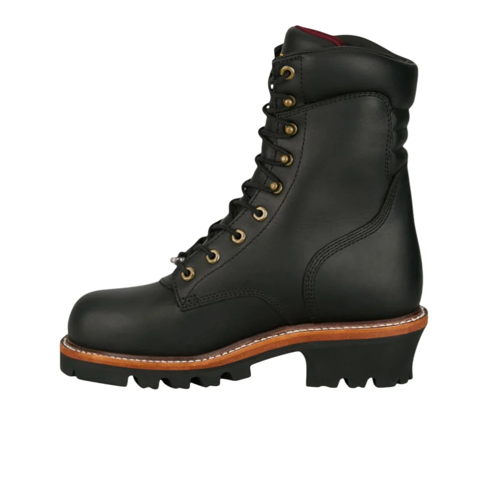 USA Super Logger 9 Inch Waterproof Round Toe Work Boots - Image 3