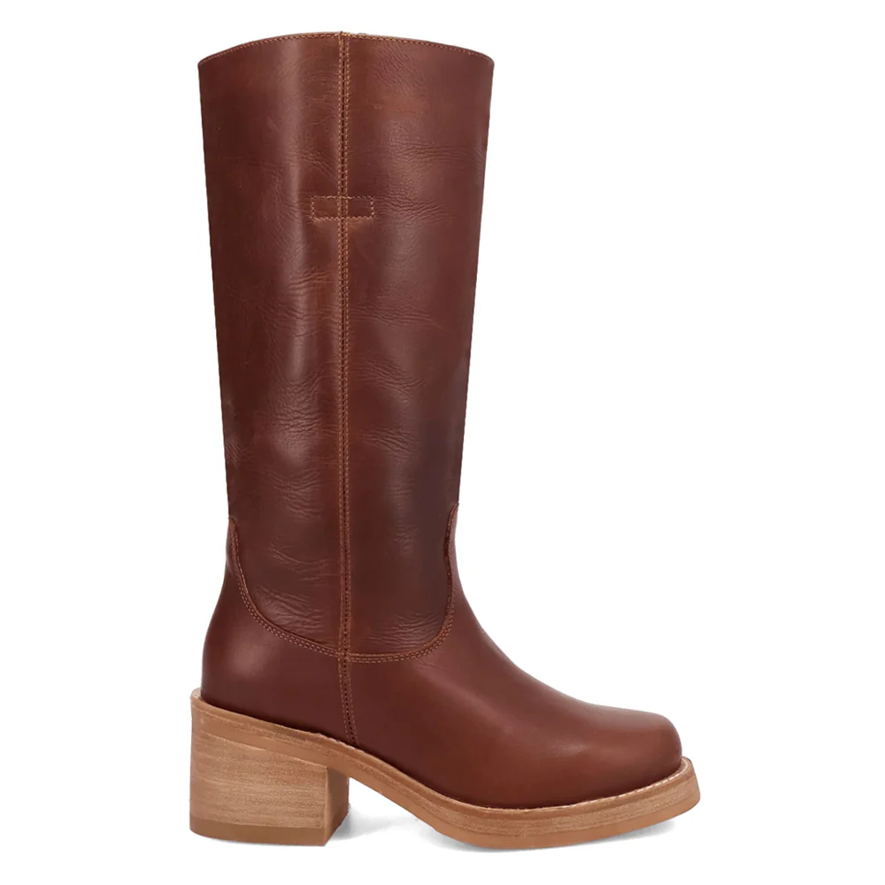 Vagabond Round Toe Pull On Boots
