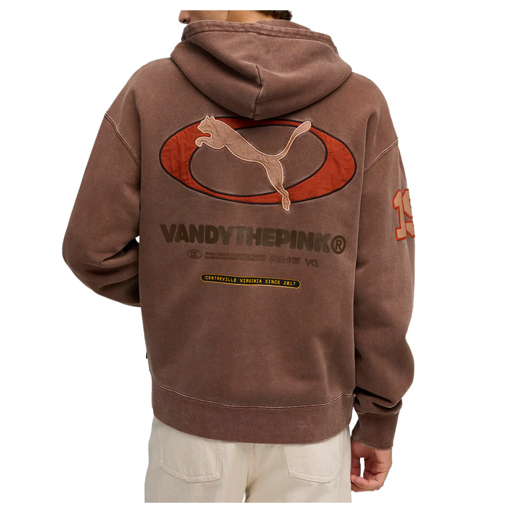 PUMA X Vandythepink Graphic Full Zip Hoodie - Image 4
