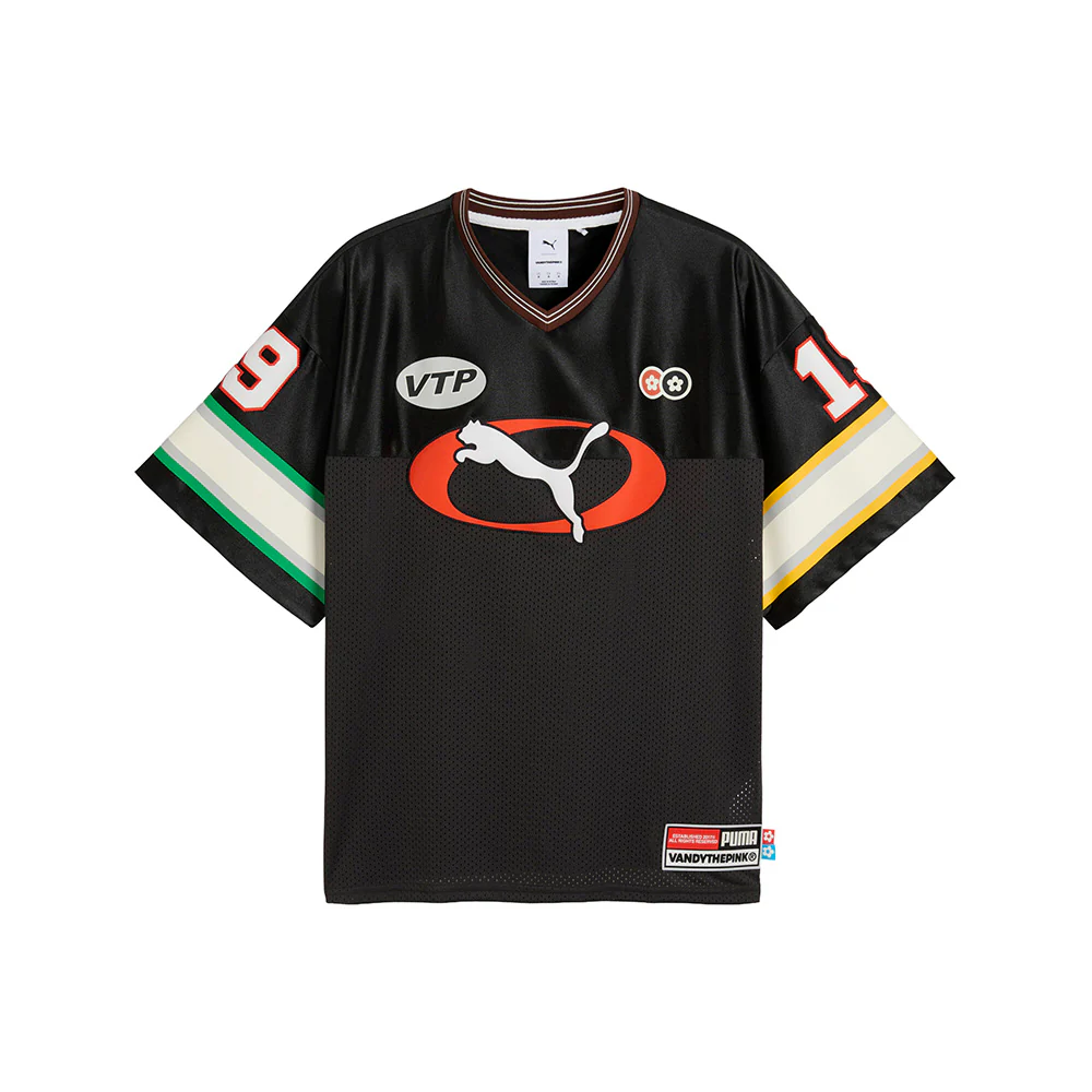 PUMA X Vandythepink Graphic V-Neck Short Sleeve Replica Jersey