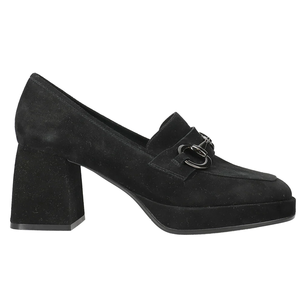 Vayle Block Heel Platform Pumps