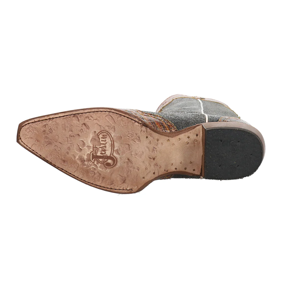 Vera Black Snip Toe Cowboy Boots - Image 5