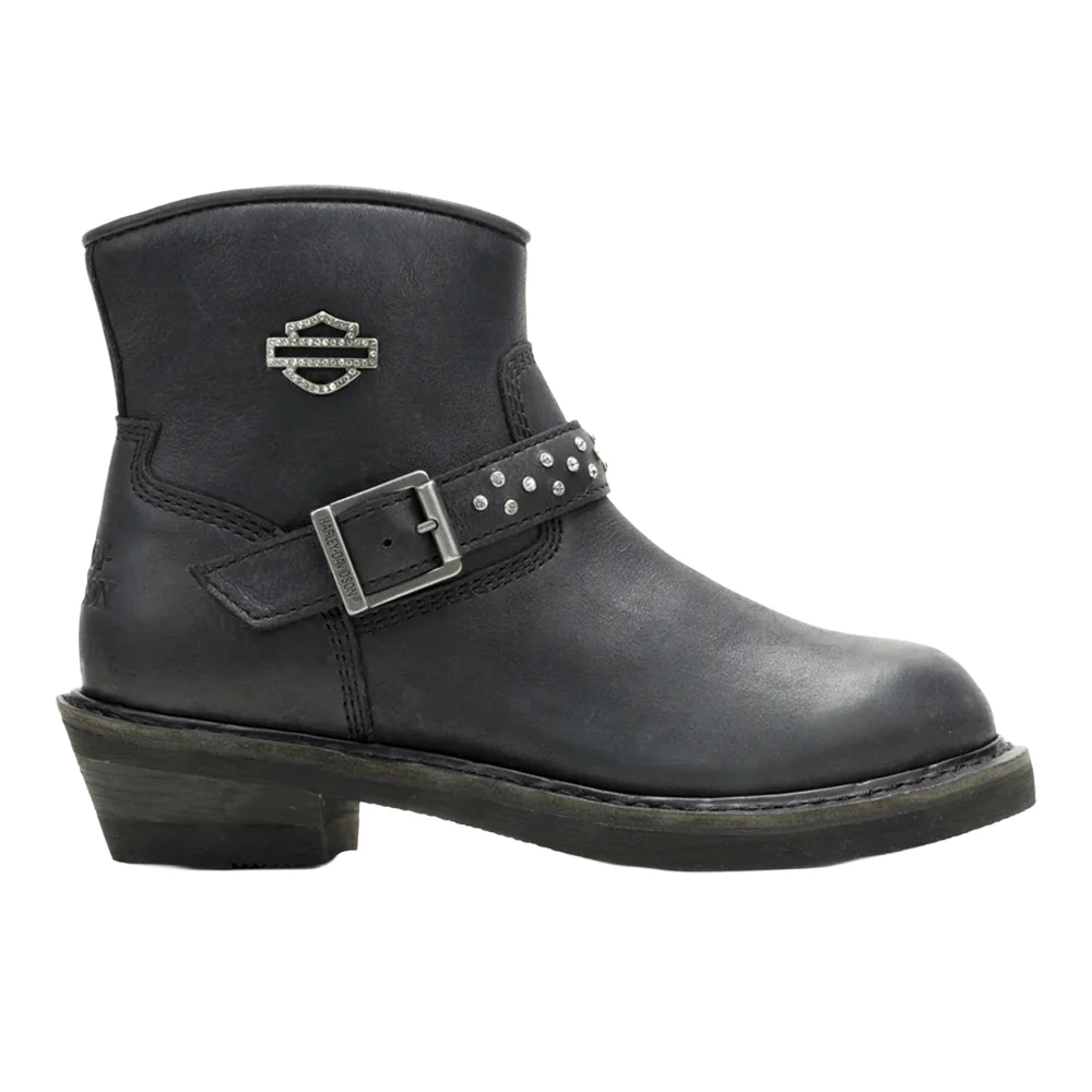 Vintage Glam Motorcycle Boots