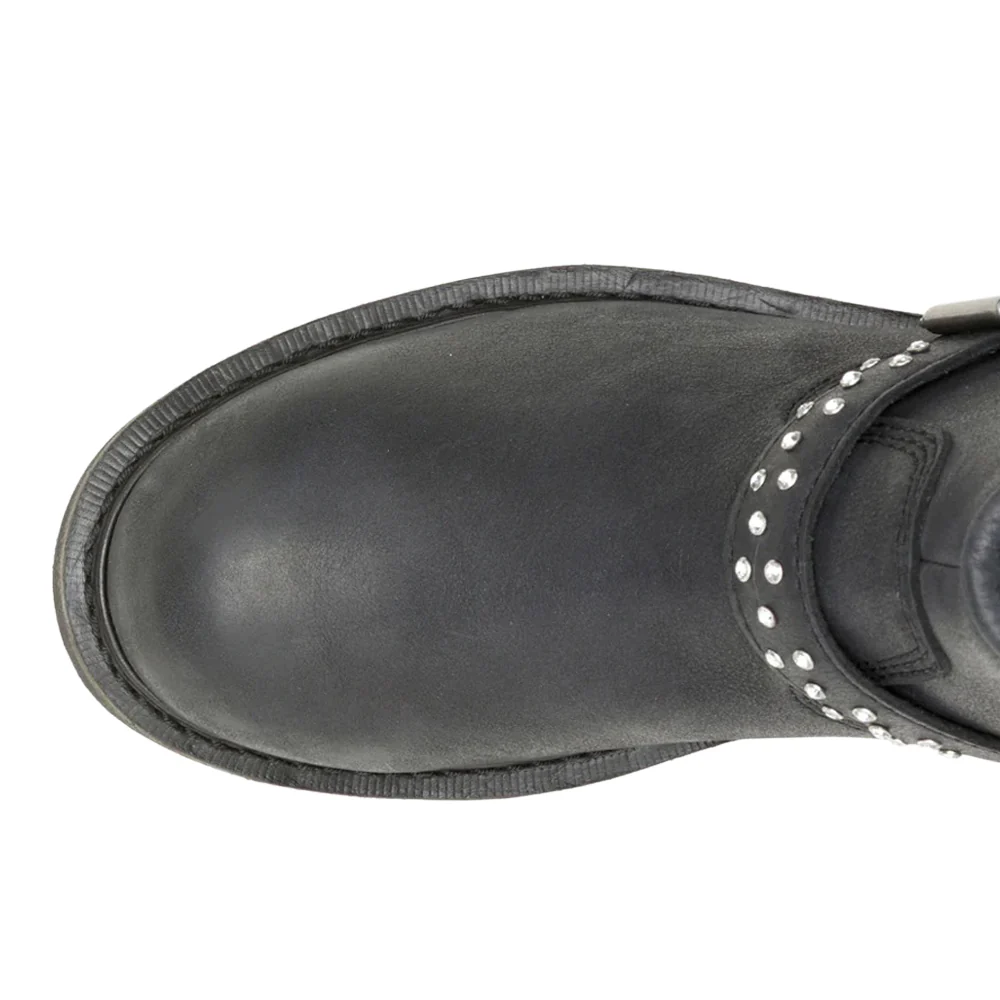 Vintage Glam Motorcycle Boots - Image 4