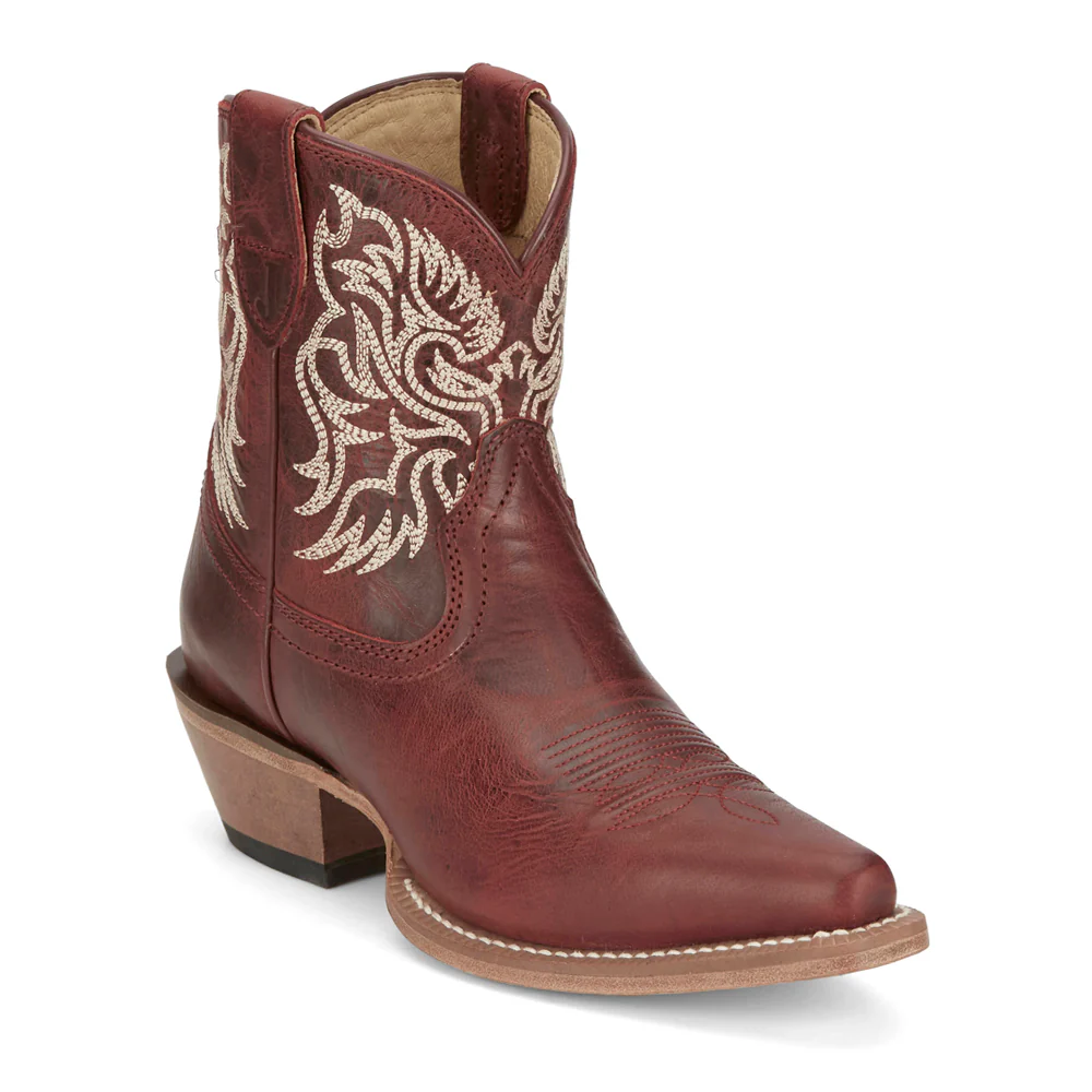 Isabella Snip Toe Pull On Cowboy Boots - Image 2