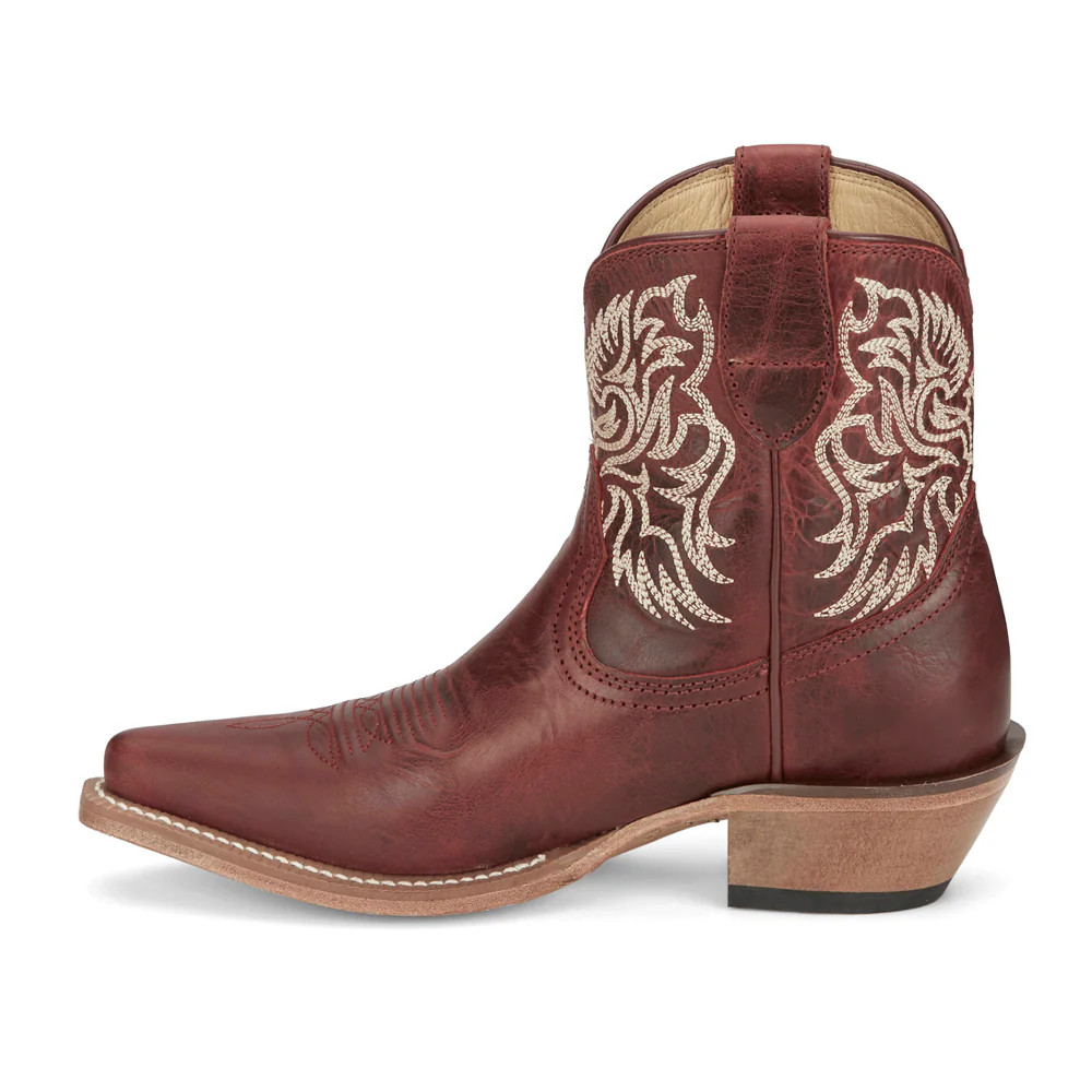 Isabella Snip Toe Pull On Cowboy Boots - Image 3
