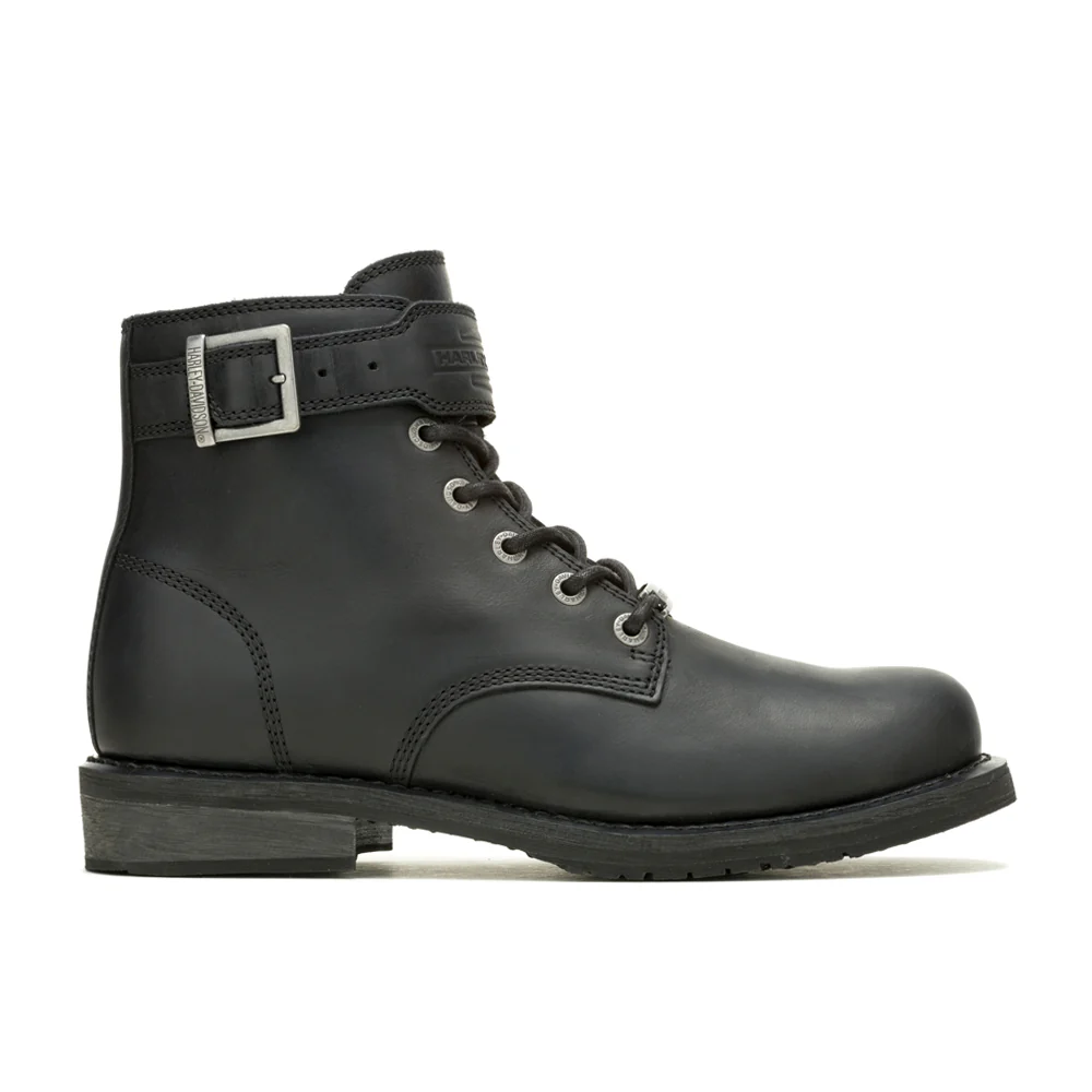 Vntgmoto Short Boot Black Motorcycle Boots