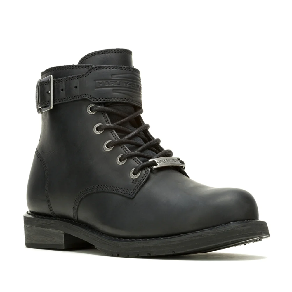Vntgmoto Short Boot Black Motorcycle Boots - Image 2