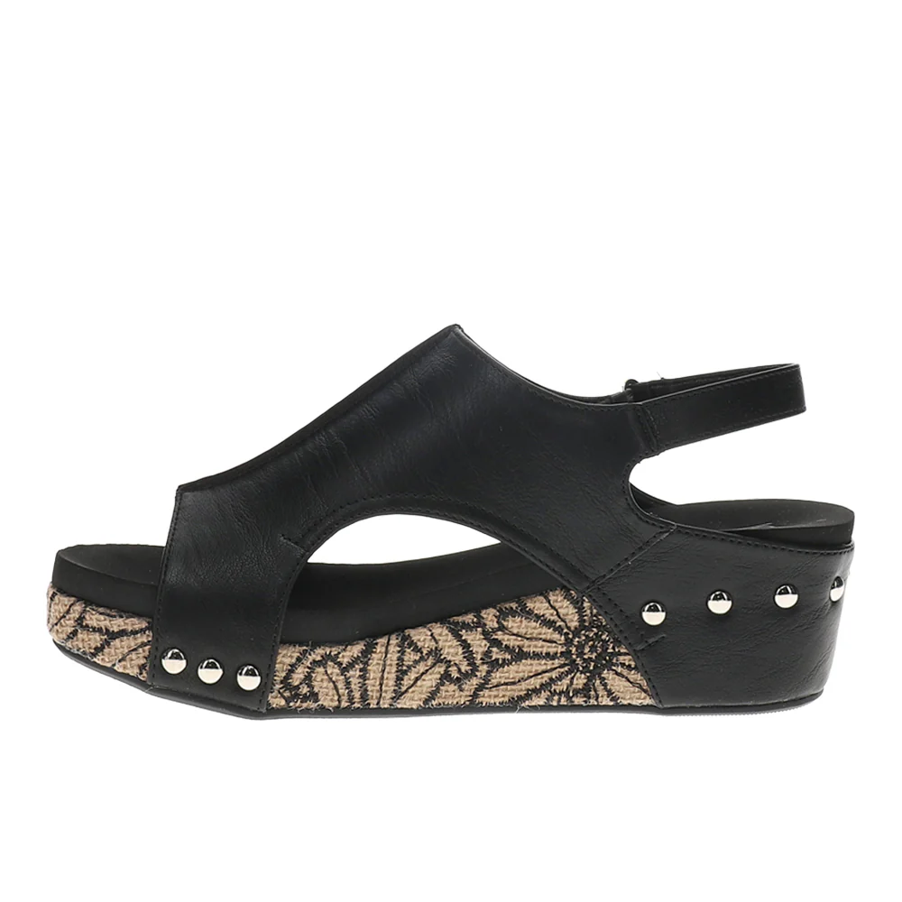 Volta II Studded Wedge Slingback Sandals - Image 3