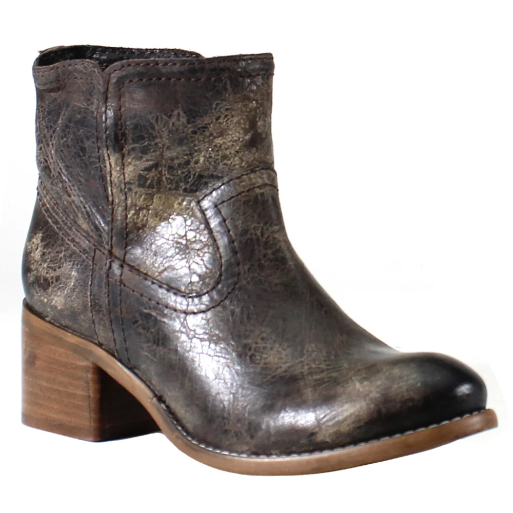 Walnut Grove Pull On Round Toe Booties - Image 2