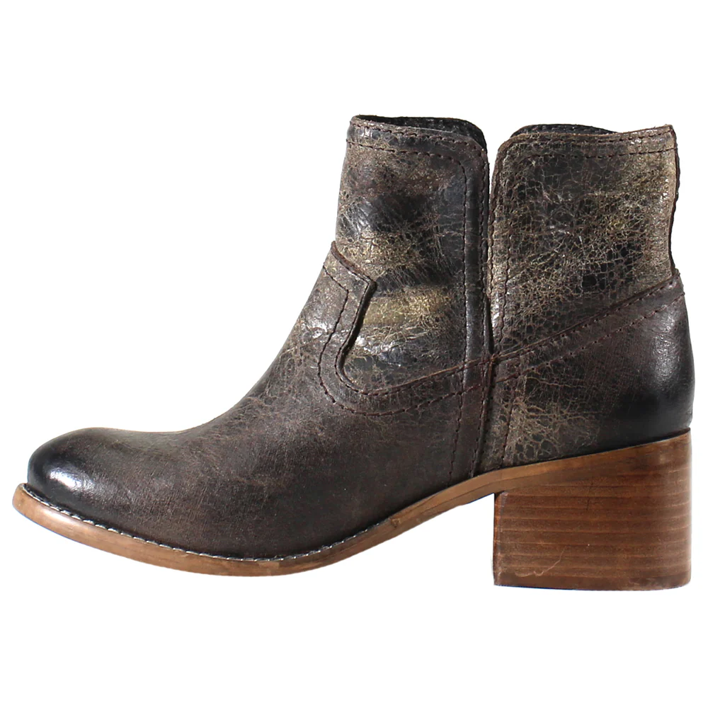 Walnut Grove Pull On Round Toe Booties - Image 3