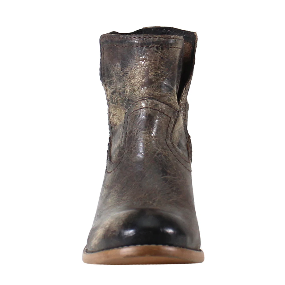 Walnut Grove Pull On Round Toe Booties - Image 4
