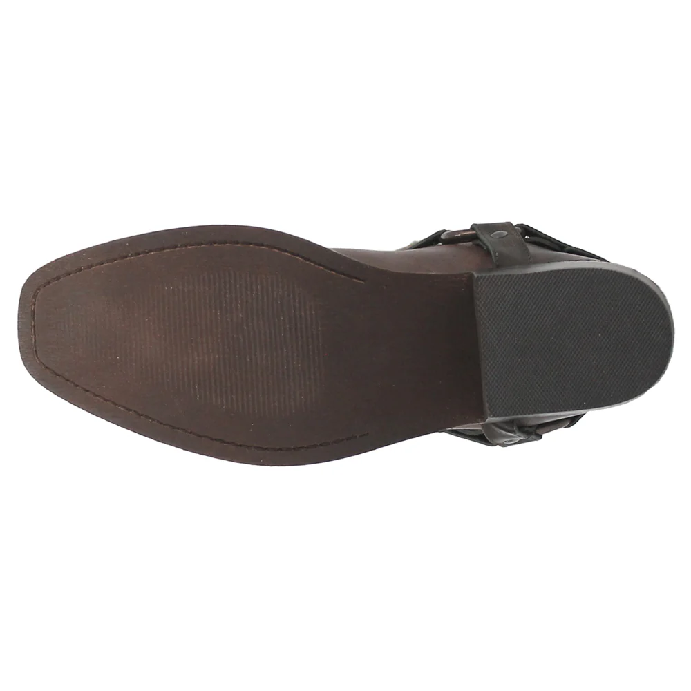 War Eagle Studded Square Toe Pull On Boots - Image 5
