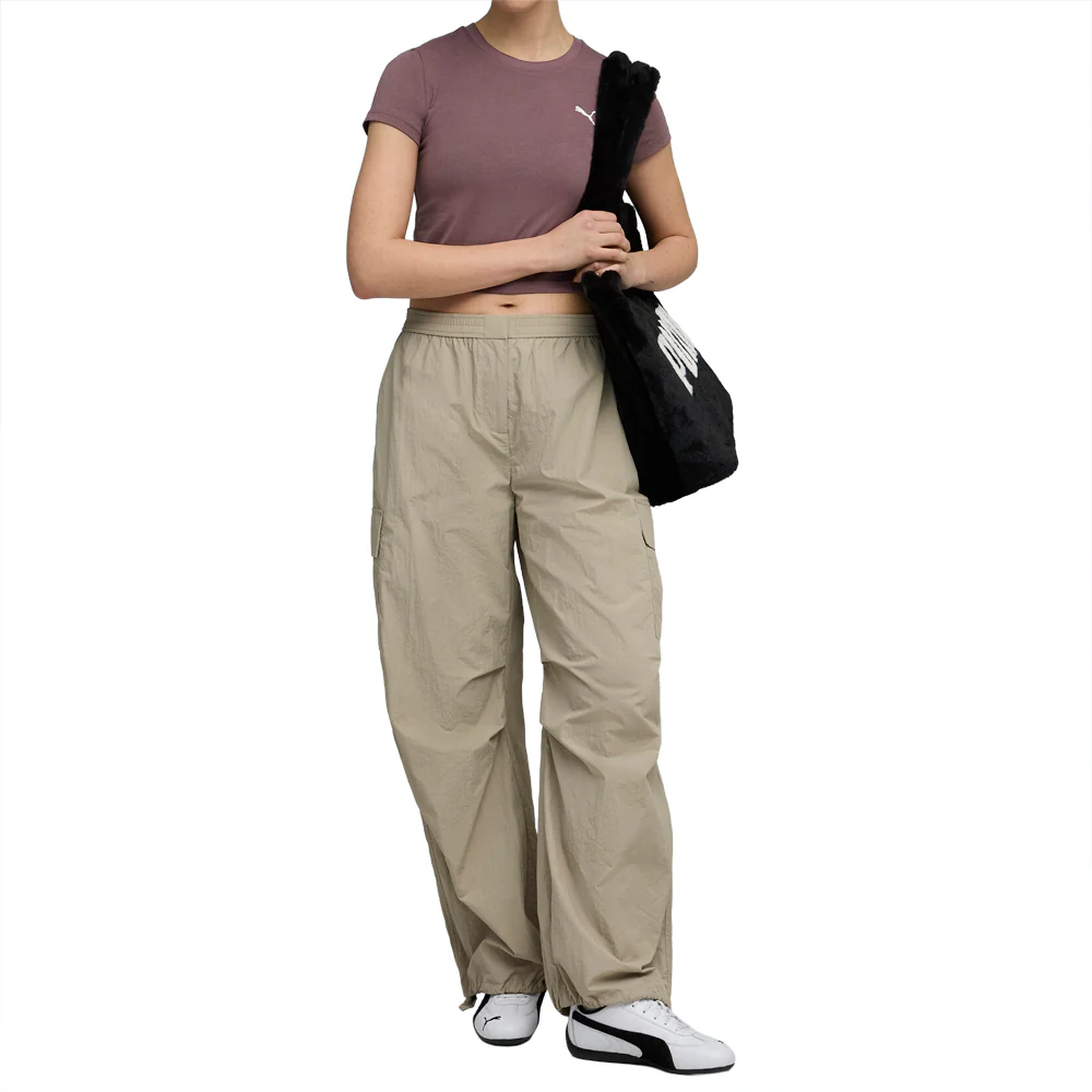 Wardrobe Essentials Cropped Crew Neck Short Sleeve T-Shirt - Image 5