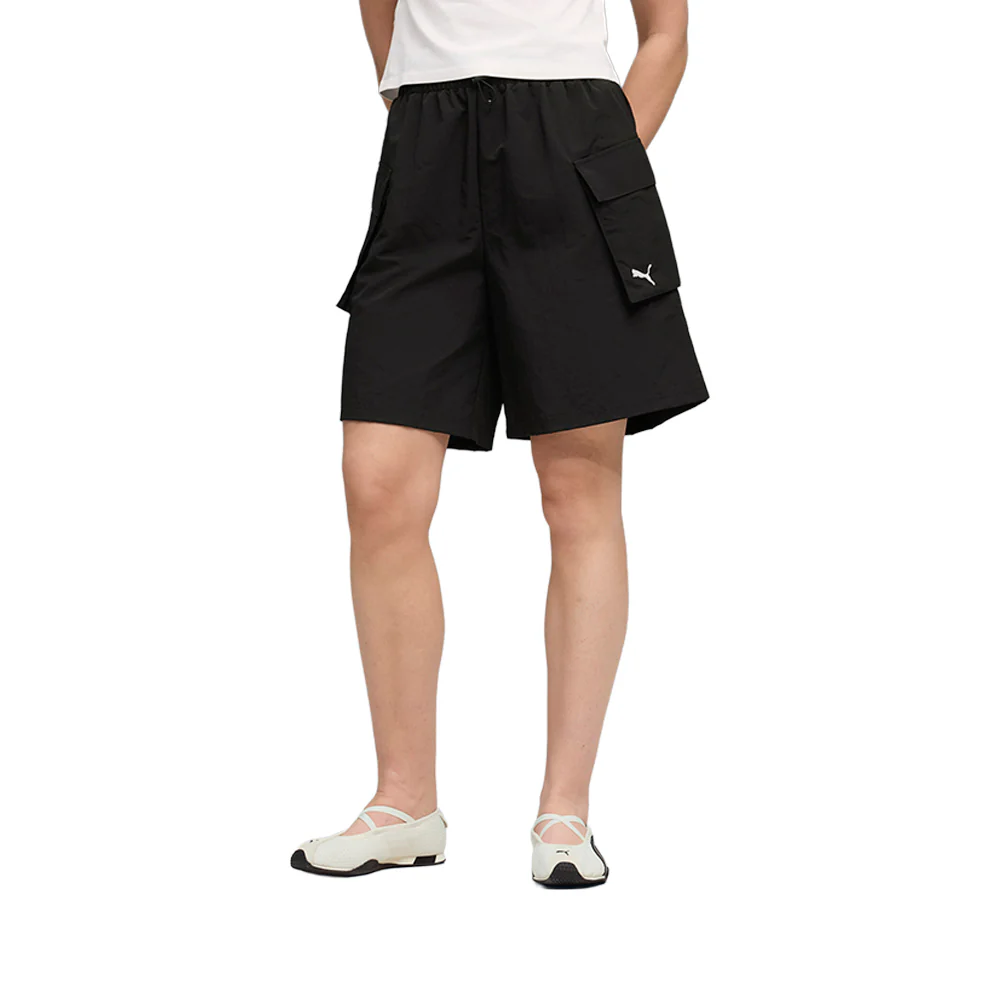 Wardrobe Essentials Cargo Woven 8 Inch Shorts - Image 3