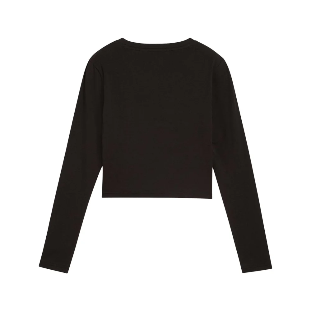 Wardrobe Essentials Crew Neck Long Sleeve Baby T-Shirt - Image 2