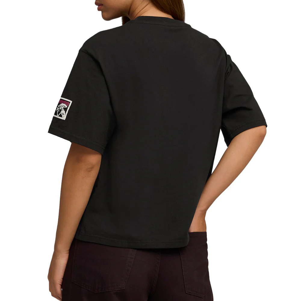 Wardrobe Essentials Dia De Muertos Relaxed Crew Neck Short Sleeve T-Shirt - Image 4